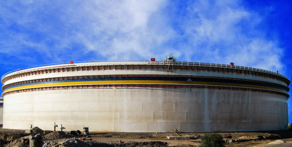 تعمیرات اساسی مخازن ذخیره نفت خام 